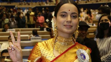 Kangana Ranaut Receives Her 4th National Film Award For Manikarnika