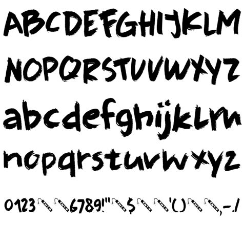 Dk Full Blast Regular Font Fonts Alphabet Lettering Printable Letters