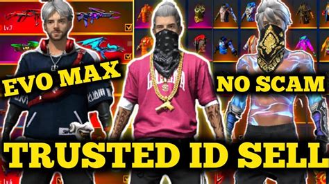 Free Fire Id Sell Today Id Sell Ff Today All Evo Gun Max Hip