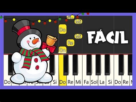 Carol Of The Bells Villancico De Las Campanas Tutorial Piano F Cil