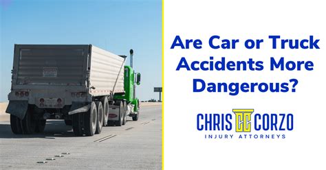 Are Car Or Truck Accidents More Dangerous