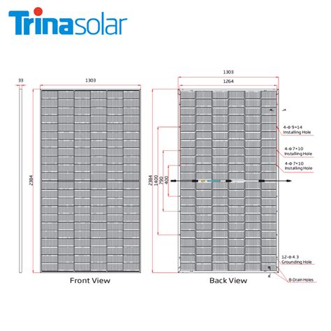 Trina Vertex N Solar Panel W W Tsm Neg C Sunway Solar