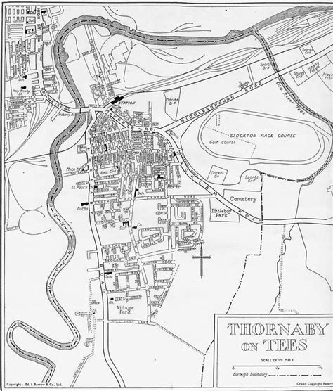 Map Stockton On Tees