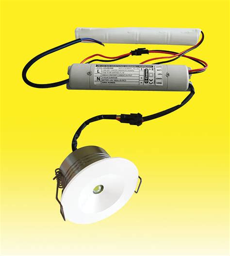 3w Led Non Maintained Emergency Downlight Ledlite Ltdl3nm