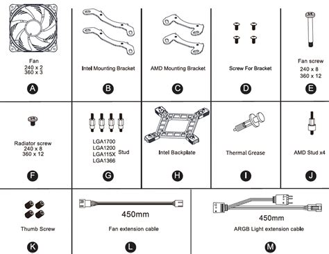 Azza Blizzard Pro Cpu Liquid Cooler User Manual