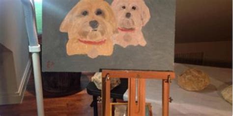 George Bush Paintings Dogs