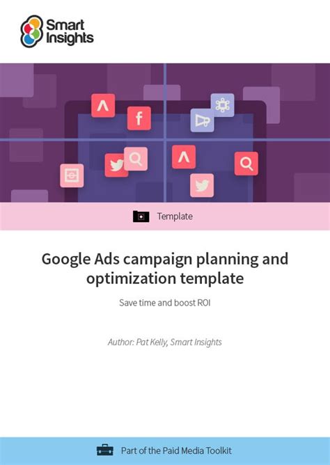 Google Adwords Spreadsheet Template | Master Template