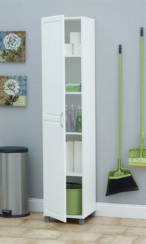 Slimline Tall Bathroom Storage Cabinet Semis Online