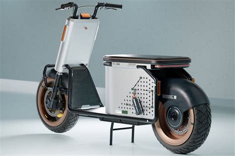 This Retro Modern Two Wheeler Adapts To The Best Of Mopeds E Bikes And