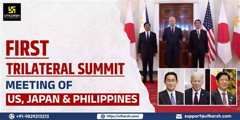 Us Japan And Philippines S First Trilateral Summit Meeting