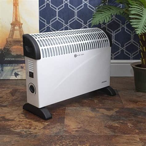 Branded W Electric Convector Radiator Heater Heat Settings