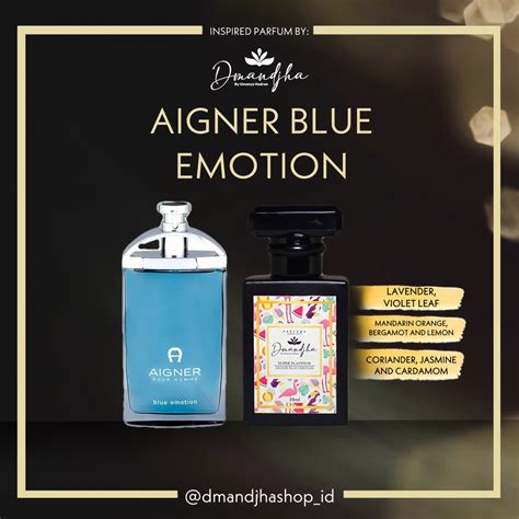 Jual Dmandjha Parfum Aigner Blue Emotion For Men Shopee Indonesia