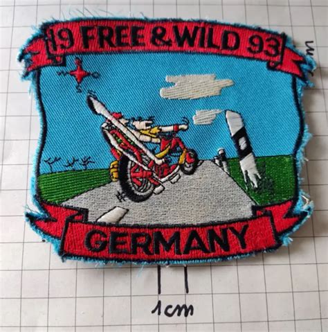 Mc Aufn Her Patch Biker Rocker Kutte Motorradclub Pin Plaketten Eur