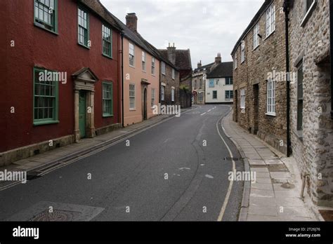 Quaperlake Street Bruton Somerset England Stock Photo Alamy