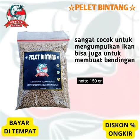 Pelet Bintang Umpan Pancing Pelet Sangat Amis Cocok Untuk Mengumpulkan