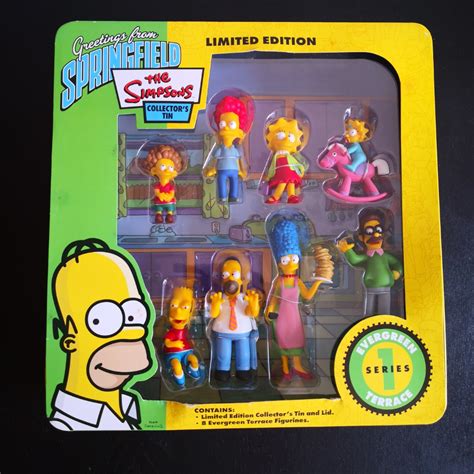 Springfield The Simpsons Collectors Tin Figure Limited Edition Series