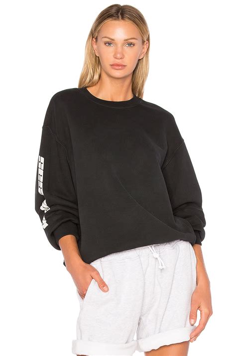 Yeezy Season Boxy Calabasas Crewneck In Bat Revolve