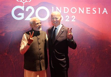 Pm Modi Interacts With World Leaders At Bali G Summit Shares Pics