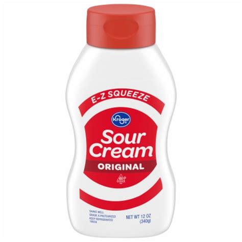 Kroger® E-Z Squeeze Original Sour Cream Bottle, 12 oz - Fred Meyer