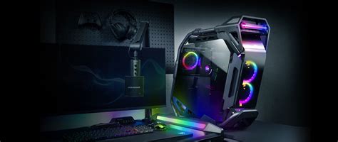 Chasis Cougar Cratus Mid Tower Rgb Clones Y Perif Ricos