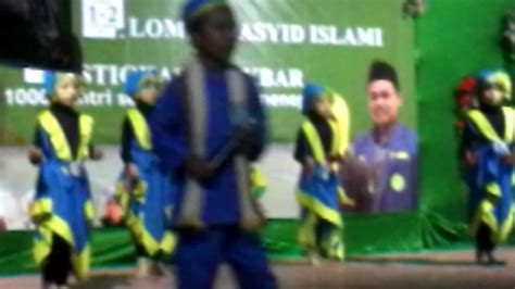 Lomba Nasyid Islami Penampilan Zainal Arifin Di Gotong Royong Sumenep