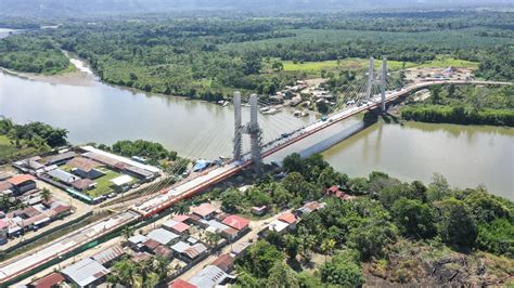 Cfcsl Bridge Over The Huallaga River In Santa Luc A Department Of San