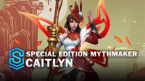 Special Edition Mythmaker Caitlyn Wild Rift Skin Spotlight Youtube