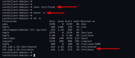 Cómo instalar y configurar el servidor NFS en Debian 11