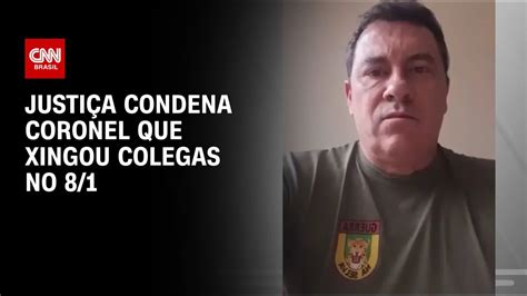 Justi A Condena Coronel Que Xingou Colegas No Cnn Arena Youtube