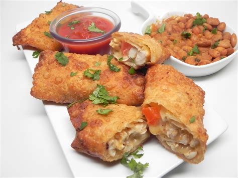 Chicken Fajita Egg Rolls Recipe Allrecipes