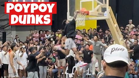 Popoy Warmup Dunks In Iligan City Mavs Phenomenal Vs Fcb Iligan City