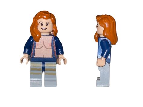 Naked Minifigures With Breasts Custom Design Printed On Lego Etsy Uk