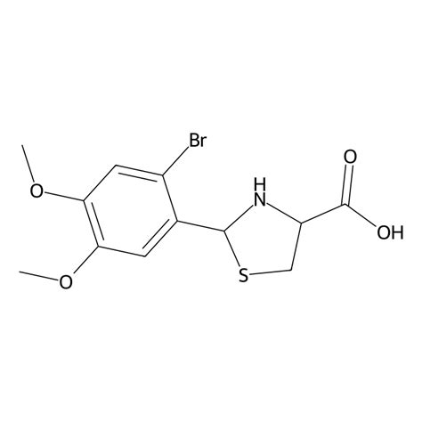 Buy 2 2 Bromo 4 5 Dimethoxyphenyl 1 3 Thiazolidine 4 Carboxylic Acid