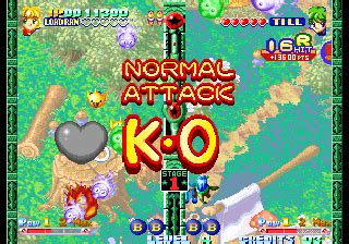 Screenshot of Twinkle Star Sprites (Arcade, 1996) - MobyGames