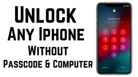 How To Unlock Iphone Screen Lock Without Passcode Without Computer Latest 2022 Method Unlock All