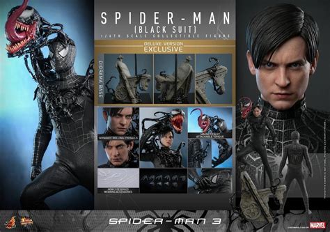 Hot Toys выпустила фигурку Питера Паркера в костюме симбиота из фильма Человек паук 3 Враг в