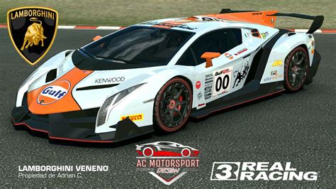 Livery For Real Racing Lamborghini