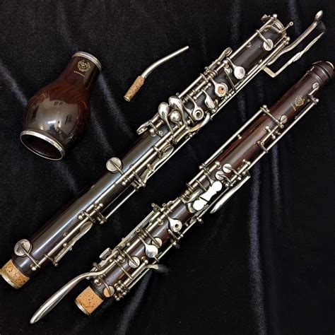 Used Linton Wood English Horn With Hiniker Bocal Never Cracked