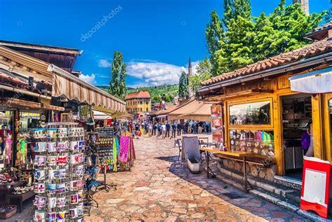 Sarajevo town Bascarsija. — Stock Photo © dreamer4787 #123081478