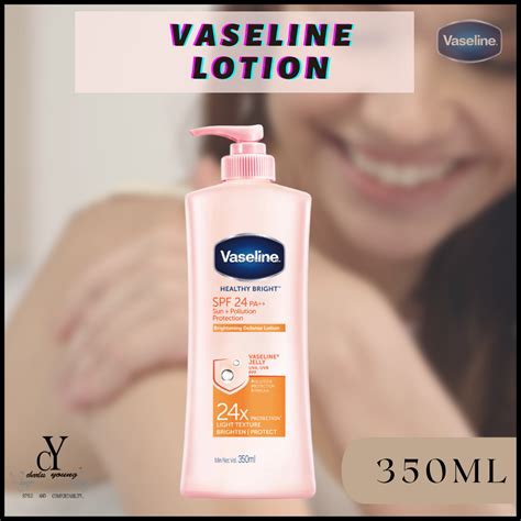 Vaseline Healthy Bright Spf Pa Sun Pollution Protection Lotion Ml