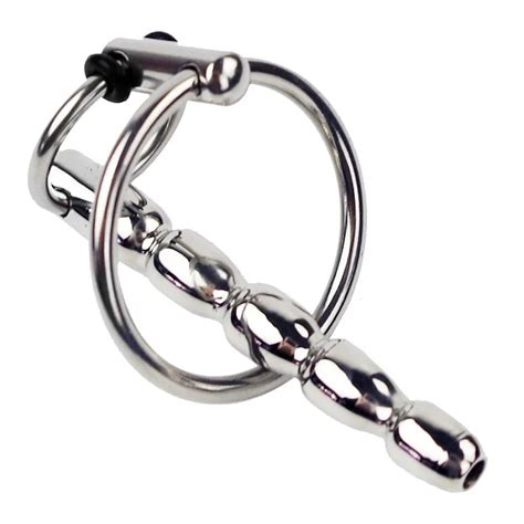 Edelstahl Harnr Hren Sounding Katheter Penis Dilatator Plug Cock Ring