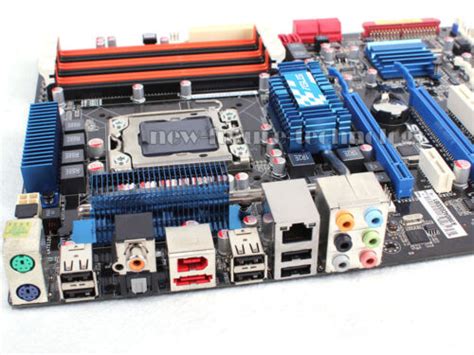 Asus X58 Motherboard P6t Se Lga 1366 Intel X58 Chipse Ddr3 Memory Max 24 Gb 610839169894 Ebay