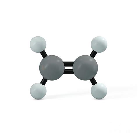 Ethene Molecule Photograph By Adam Brackenbury Science Photo Library