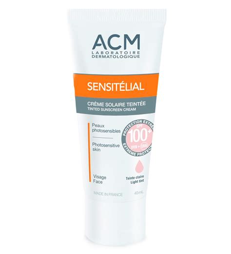 Acm Sensit Lial Ecran Solaire Teint Spf Ml Beautymall