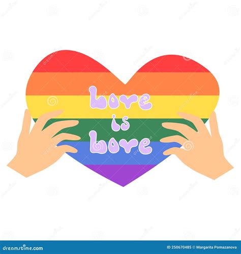 Lgbtq Diversity Rainbow Pride Concept Vector Isolated Illustration