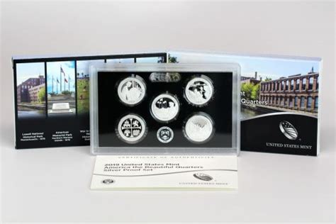 US Mint Sales 2019 Quarters Silver Set And Lowell 3 Coin Set Debut