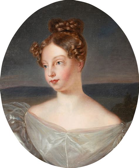 Portrait Of The Duchess Of Berry Portrait De La Duchesse De Berry