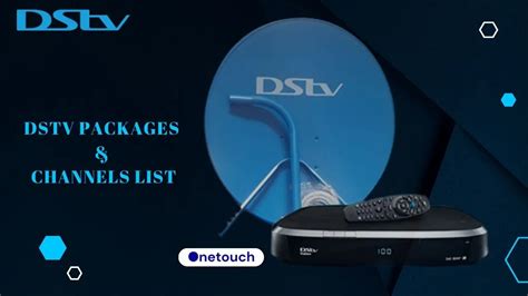 DSTV Packages With Channels List OneTouch Ng