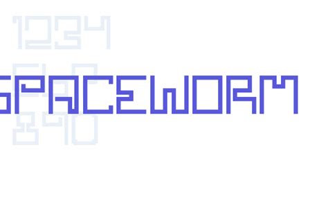 SPACEWORM - Font Free Download