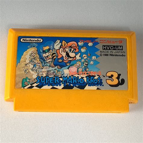 Super Mario Bros 3 Famicom Nintendo Fc Cartouche Seule Japan Game